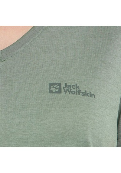 Jack Wolfskın Jack Wolfskin Crosstrail T Kadın Tişört 21884 Çok Renkli