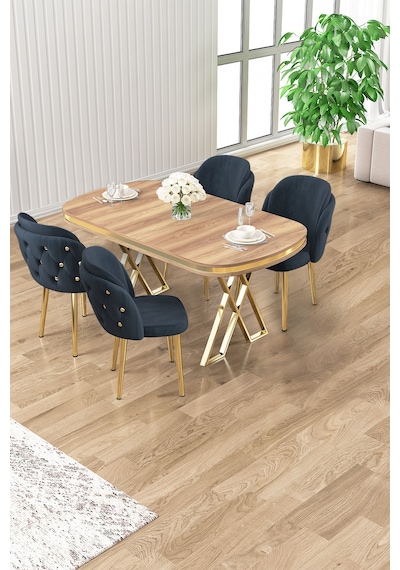 Canisa Zae Serisi 90x168 Lak Panel Hazar Gold Ayak Masa Takımı 4 Antrasit Sandalye Hazar Masa Antrasit Sandalye Ayaklar Gold Canisa Zae Serisi 90x168 Lak Panel Hazar Gold Ayak Masa Takımı 4 Antrasit Sandalye Hazar Masa Antrasit Sandalye Ayaklar Gold