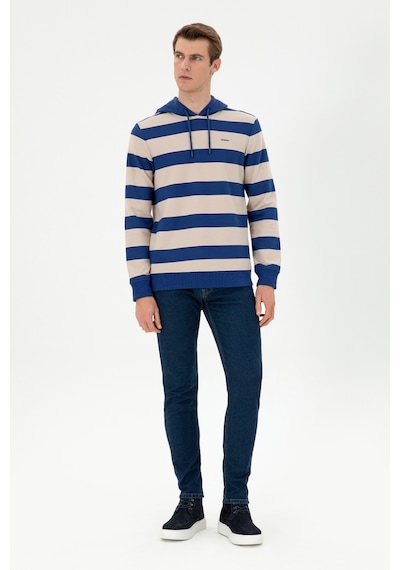 U.s. Polo Assn. Erkek İndigo Sweatshirt 50293357-vr028 İndigo