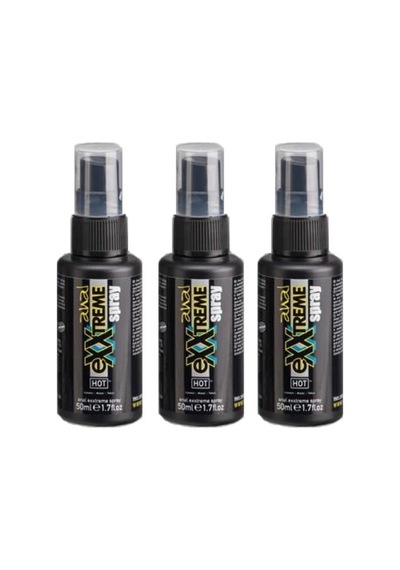 Hot Exxtreme Erkeklere Özel Sertleşme Sprey 50 Ml 3 Adet