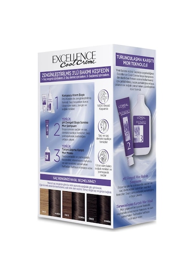 L’Oréal Paris Excellence Cool Creme Saç Boyası – 6.11 Ekstra Küll (483281932)