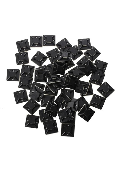 100 Adet 20mm X 20mm Yapışkanlı Üçgen Kroşe
