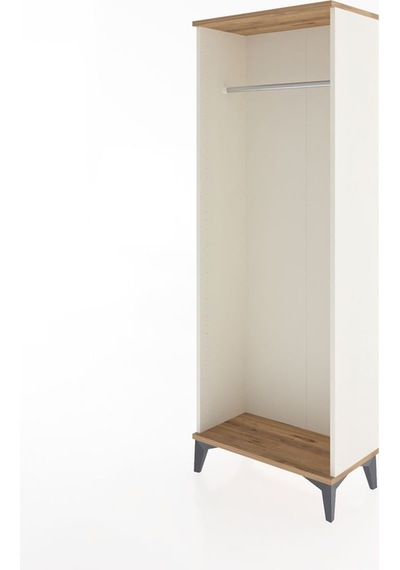Arges Dolap Kapaklı Tek Askılı 60x30x163 Aytaşı-çam Aytaşı