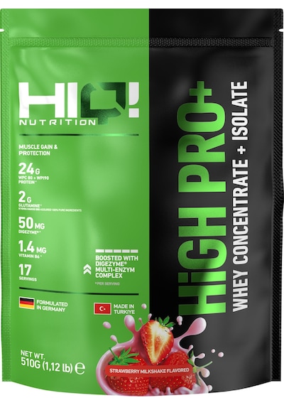Hıq High Pro+ 510gr Strawberry Mılkshake Flavored