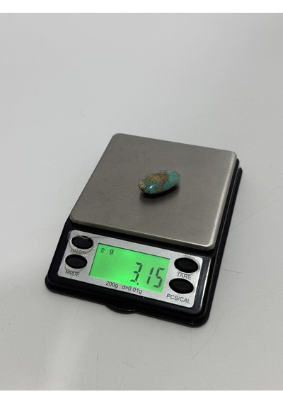 Doğal İran Nişabur Firuze Turkuaz Taşı 15,7 Karat - 3,14 Gram