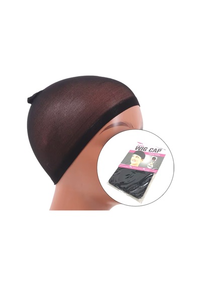 Peruk Takım Bonesi & Filesi - Siyah - 1 Paket / 2 Adet