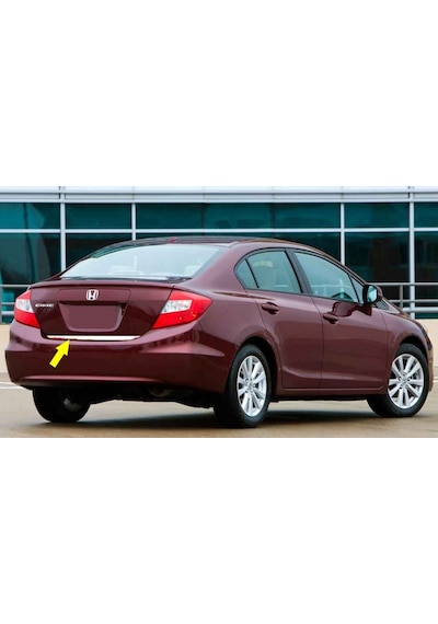 Honda Civic Krom Bagaj Alt Çıta 2012-2016 Arası Çelik Turk