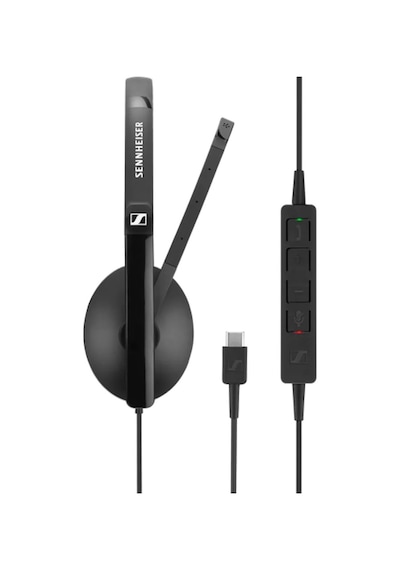 Sennheiser SC 130 Kablolu Kulak Üstü Çağrı Merkezi Kulaklığı