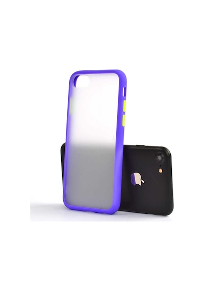 Apple Uyumlu iPhone Se 2020 Kilif Renkli Tuslu Kenar Silikon Kapak 389802602