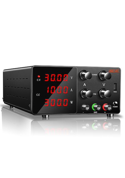 0-30v/0-10a Ayarlanabilir Dc Güç Kaynağı Voltaj Regülatörü Yatay