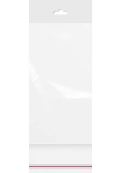 Askılı Meksika Şapka Bantlı Şeffaf Opp Torba 11X21+9 Cm - 500 A