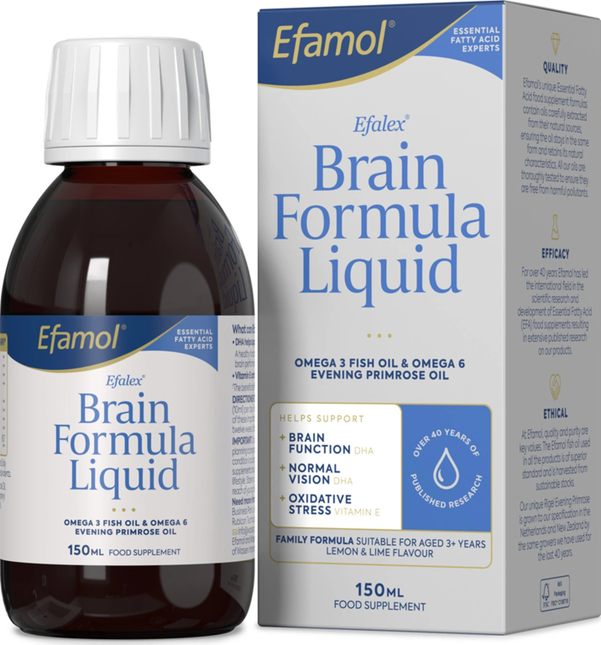 Efamol Efalex Brain Formula Likit 150 Ml