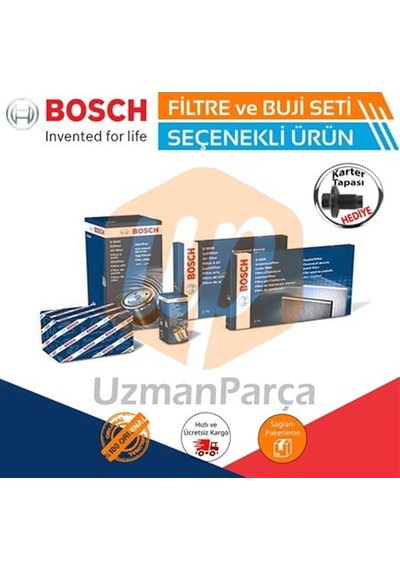 Volvo S40 1.6 Benzinli Bosch  Filtre Bakım Seti 2008-2011
