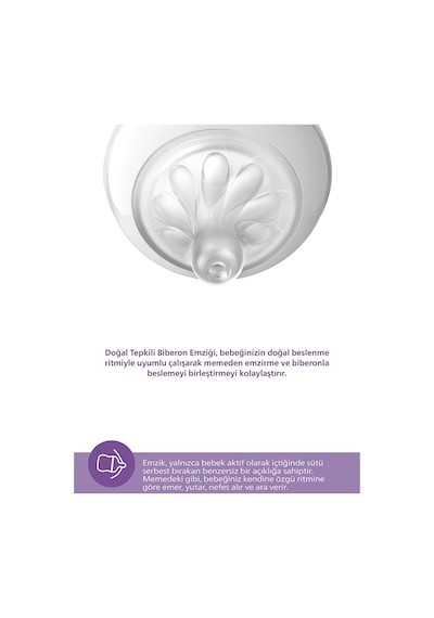 Philips Avent Natural Response PP 2'li Biberon Seti 1+ Ay