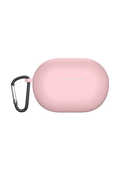 Smcase Huawei Freebuds Pro 2 Kılıf Kancalı Mat Silikon Soft Sf7 Beyaz