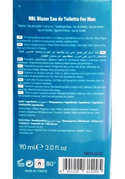 Rebul Erkek Blazer Erkek Parfüm EDT 90 ML
