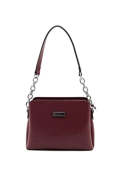 Silver Polo Sp937 Kadın Omuz Çantası Düz Bordo-bordo