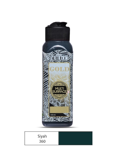 Artdeco Gold Multi-Surface Akrilik Boya 140Ml Siyah 360