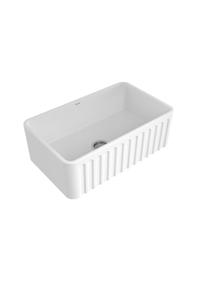 Bocchi Lavello Dekorlu Eviye 76 Cm Mat Beyaz 1602-002-0120-03