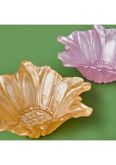 Kitchen Papatya 4'lü Çerezlik - Pembe - 10 Cm Renkli