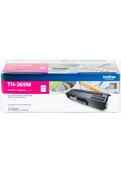Brother Tn-369M Kırmızı Toner (6000 Sayfa)