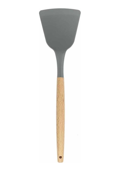 Bambu Saplı Silikon Servis Spatulası