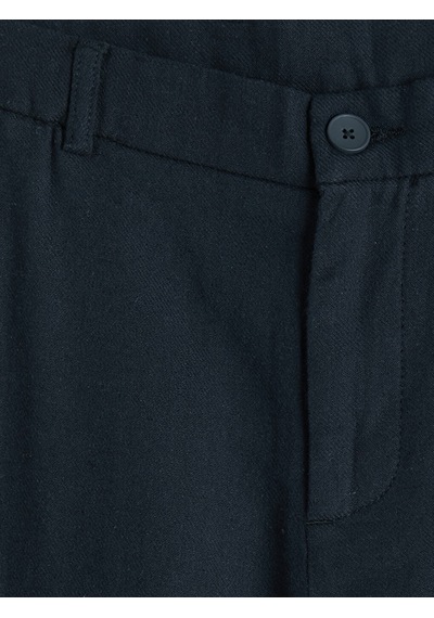 Lcw Vision Lacivert Regular Fit %100 Keten Erkek Pantolon