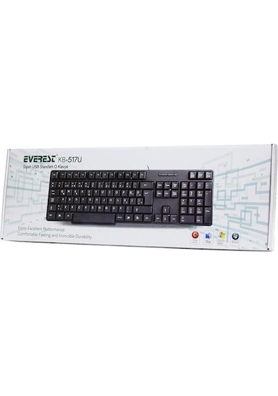 Everest Kb-517u Usb Q Klavye