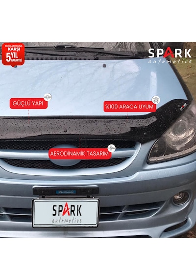 Hyundai Getz 2006-2011 Yıl Aralığı Kaput Rüzgarlık 3mm