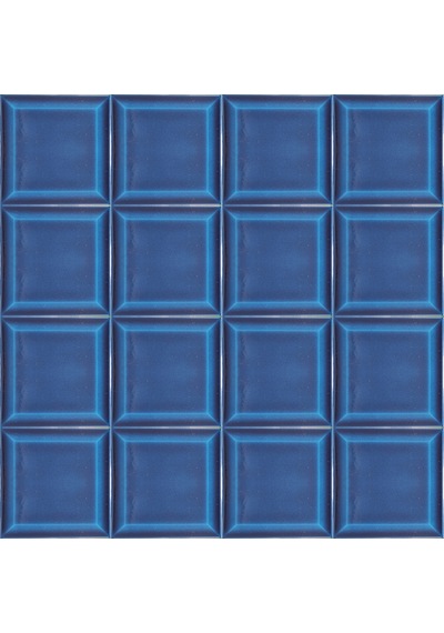 Armada Çini 12,5x12,5 Cm Metro Petrol Mavisi Çini Seramik Karo
