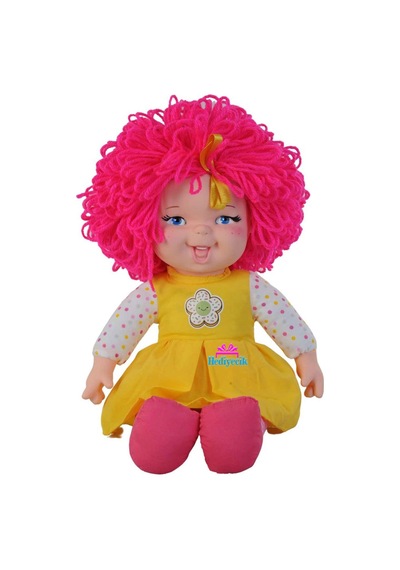 45 Cm Sevimli Pembe Saçlı Oyuncak Efsane Lahana Bebek