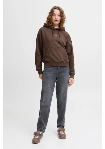 Jack & Jones Jxstudio Kadın Sweatshirt Kahverengi