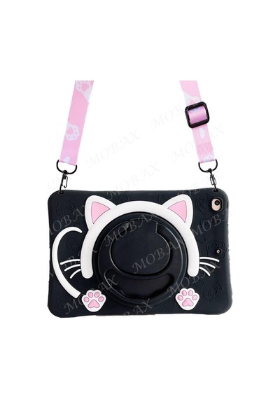 Apple Uyumlu   iPad  7. Nesil 10.2" Kılıf Cute Dolls Standlı Eğlenceli 3d Karekterli Çocuk Kılıfı A2197 A2198 A2200 Kılıf