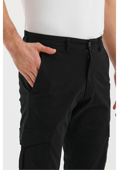 Jack & Jones Jpstkace Jjfctry Kargo Pantolon 12274771 siyah
