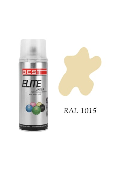 Best Sprey Boya Elite Akrilik Ral 1015 Krem 400 ML