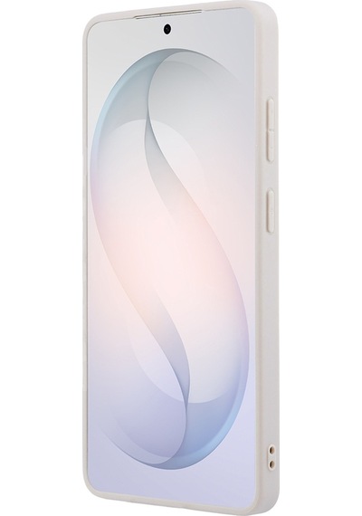 Galaxy S26 Ultra Uyumlu Kılıf Guess Lisanslı Pu Deri Büyük Metal Logo Dizaynlı Kapak Pembe