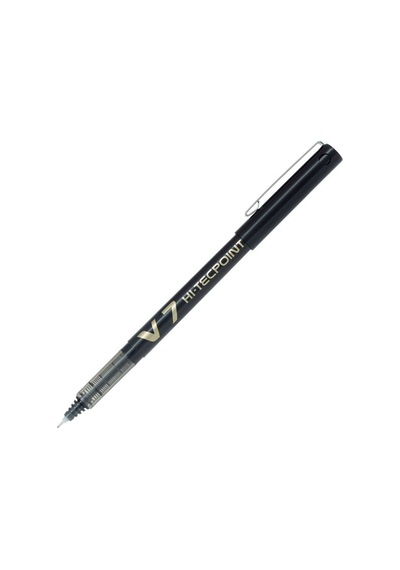 Pilot V7 Hi-Tecpoint Siyah Iğne Uçlu Roller Kalem