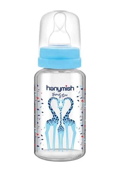 Hanymish 401 Cam Biberon 125 ML Mavi