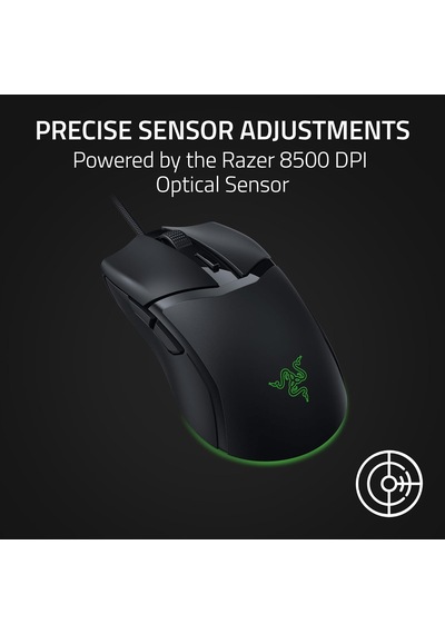 Razer Cobra Kablolu Oyun Faresi: 58g Hafif Tasarım - Gen-3 Optik