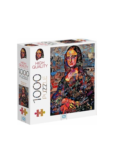 Mona Lisa Puzzle - 1000 Parça