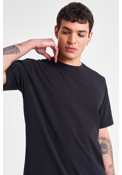 Lescon Erkek Kısa Kollu T-shirt 26s-1202-26y Siyah