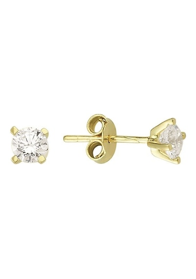 Goldkupe 14 Ayar Tektaş Altın Küpe 1,08 Gr-1228