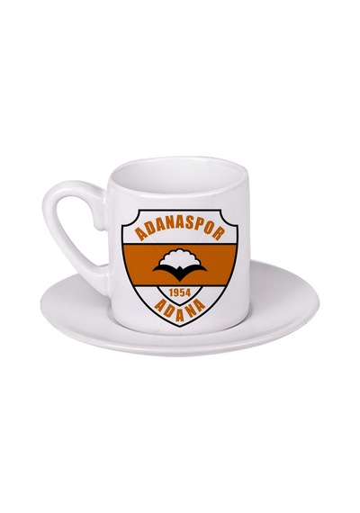 Adanaspor Türk Kahvesi Fincanı Beyaz