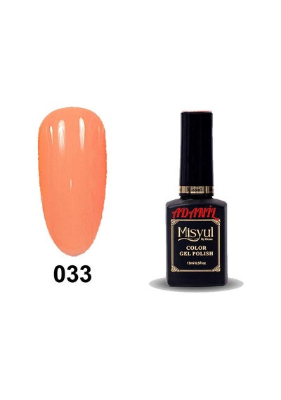Adanil 15 ML Misyul Profesyonel Kalıcı Oje Şeftali No:033