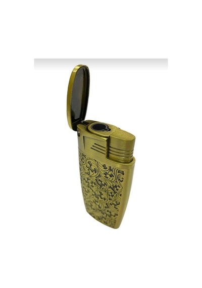 Sarı Antik Desenli Pürmüz Çakmak Sarı - 878921811 Sarı - 878921811 Sarı