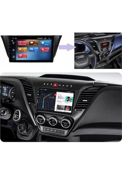 Iveco Daily Android Multimedya Sistemi 4-64 Clarion 2015-2018 9"