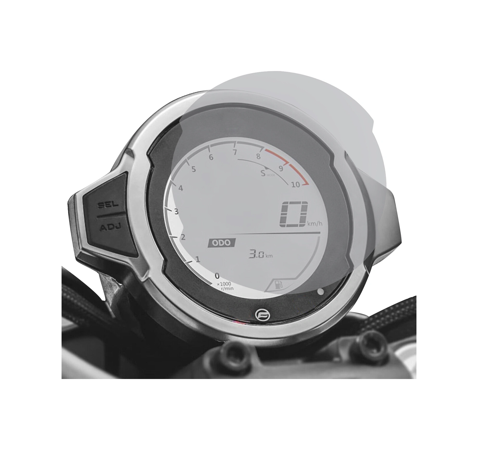 Gp Kompozit Cf Moto 250 Cl-x 2021-2024 Uyumlu Motosiklet Ekran Koruyucu Şeffaf