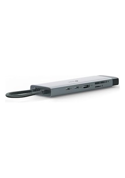Uh9120c, 4k 60hz Hdmı, Gigabit Rj45 Port, 100w Hızlı Şarj, Sd Ve Microsd Kart Yuvası, 5gbps Data Transfer Hızı, 9'u Bir Arada Usb-c Hub
