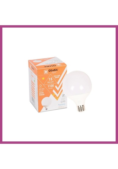 Gees Global Ledp015 G95 15w G.ısıgı Glop Led Ampul 1 Adet Gbzs