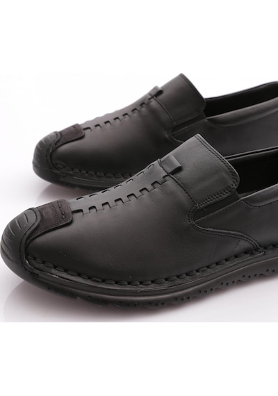 Dgn 9861 Erkek Comfort Ayakkabi Siyah Siyah